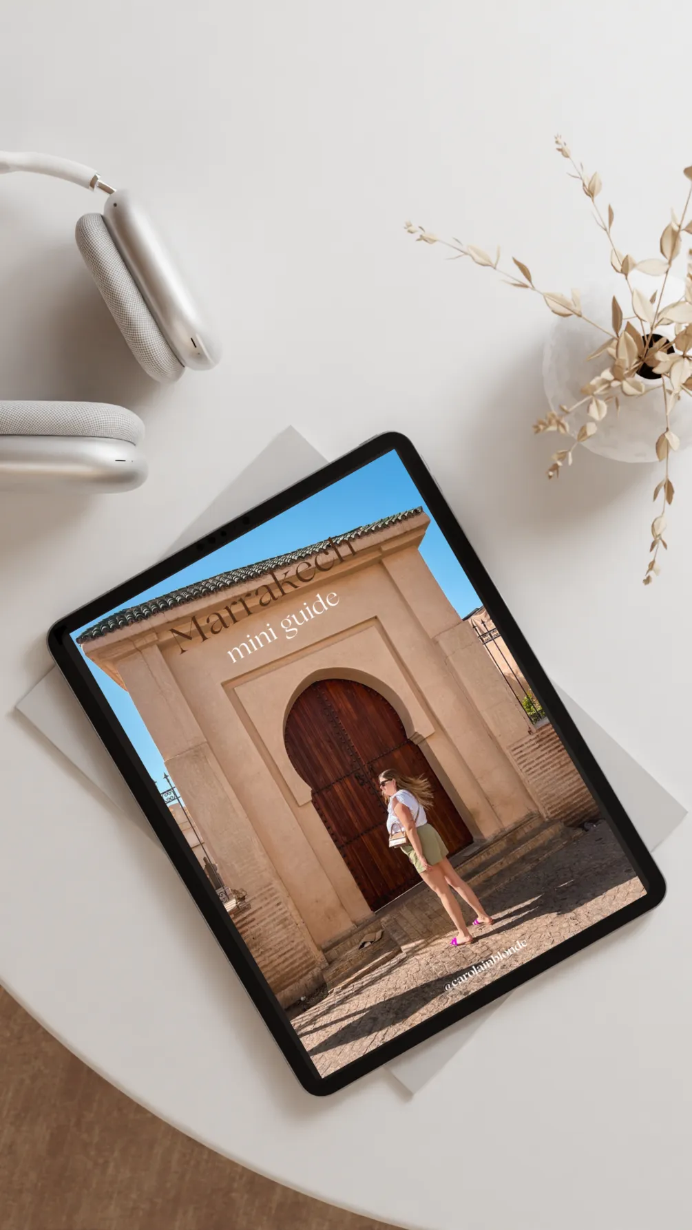 Portada de la Mini guía de Marrakech