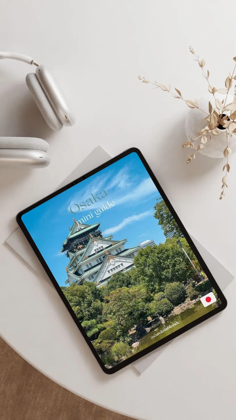 Portada de la Mini guía de Osaka