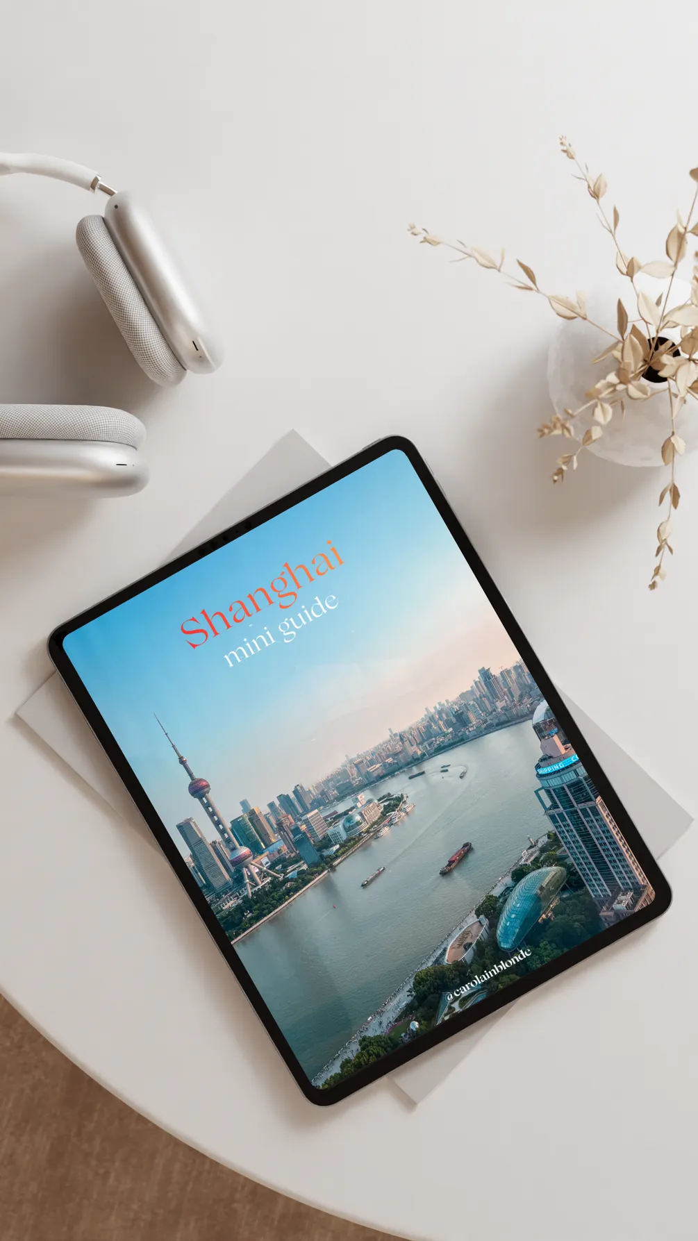Portada de la Mini guía de Shanghai